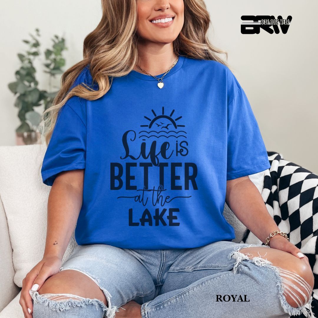 'Life Is Better At The Lake' 3 Summer Tee