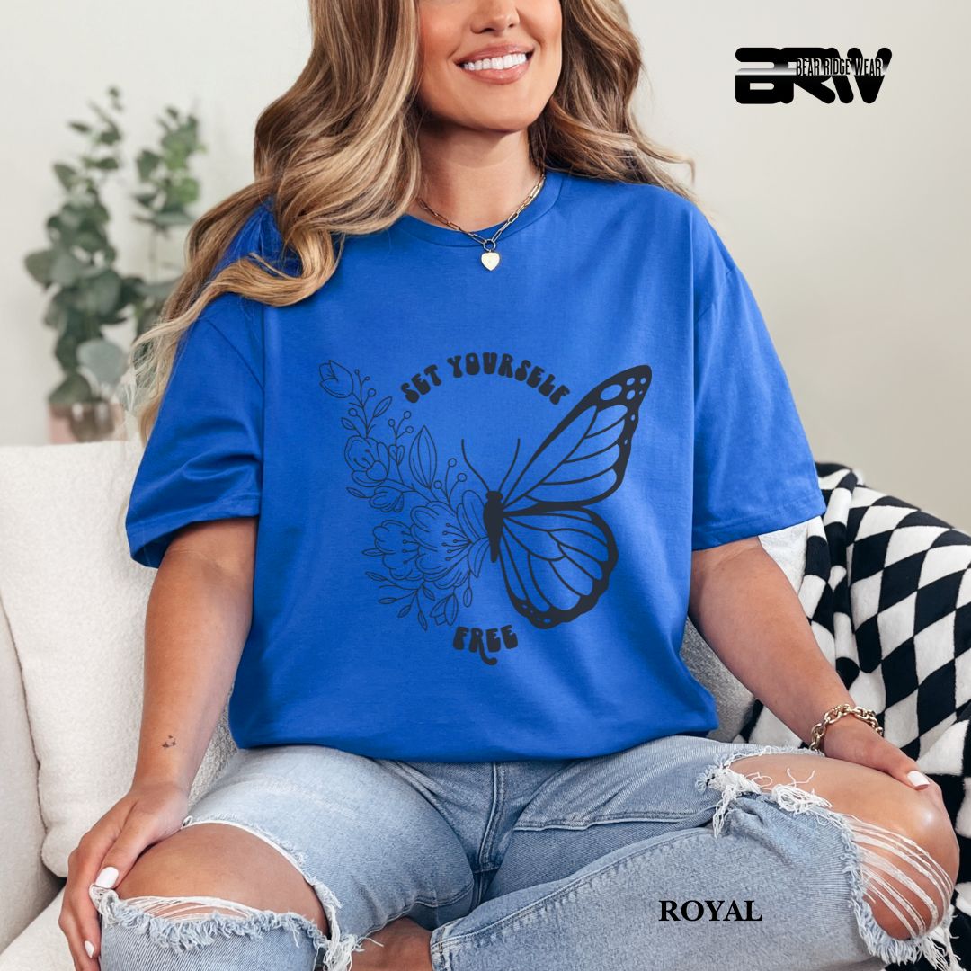 'Set Yourself Free' Spring Tee 3