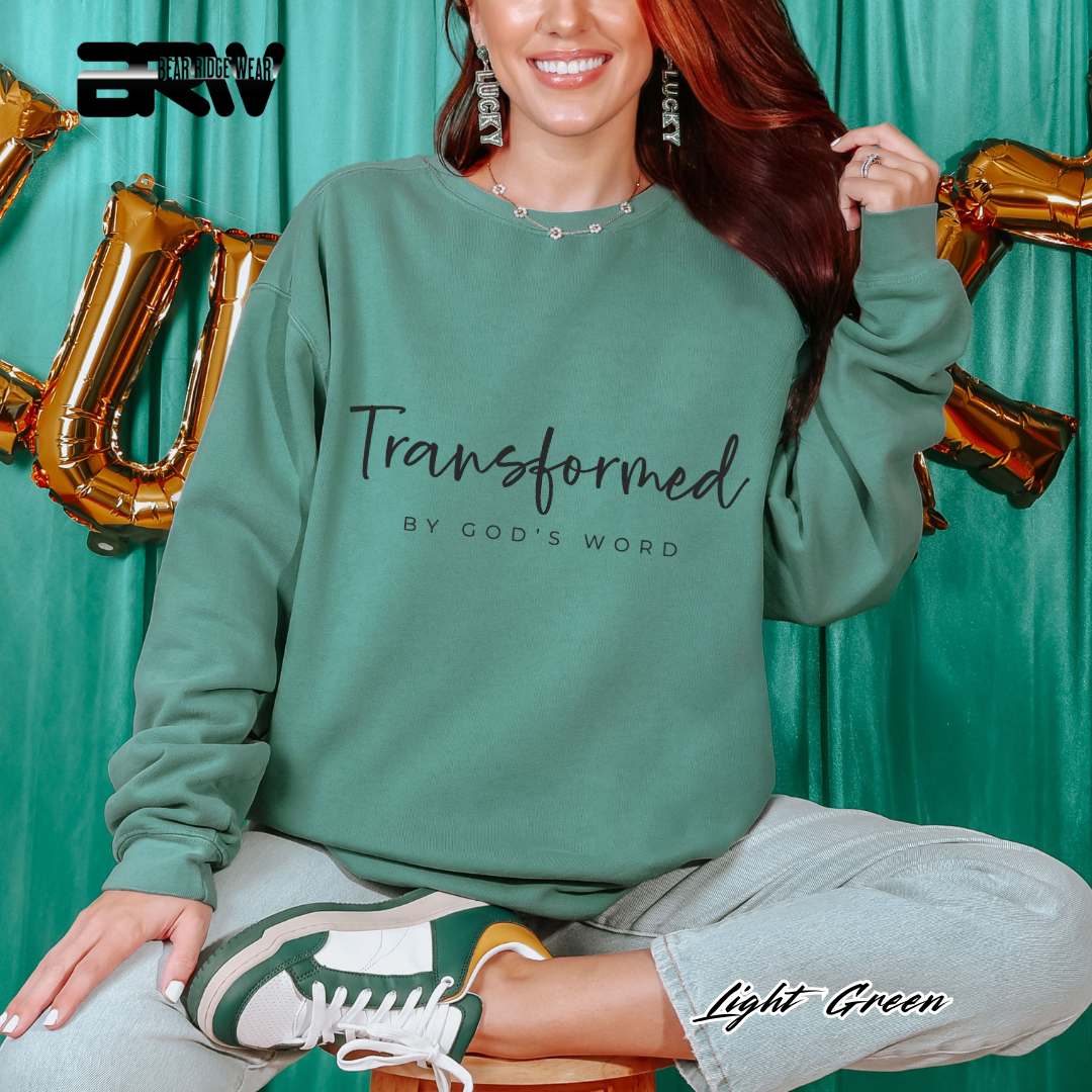 'Transformed' Faith Crewneck Sweatshirt