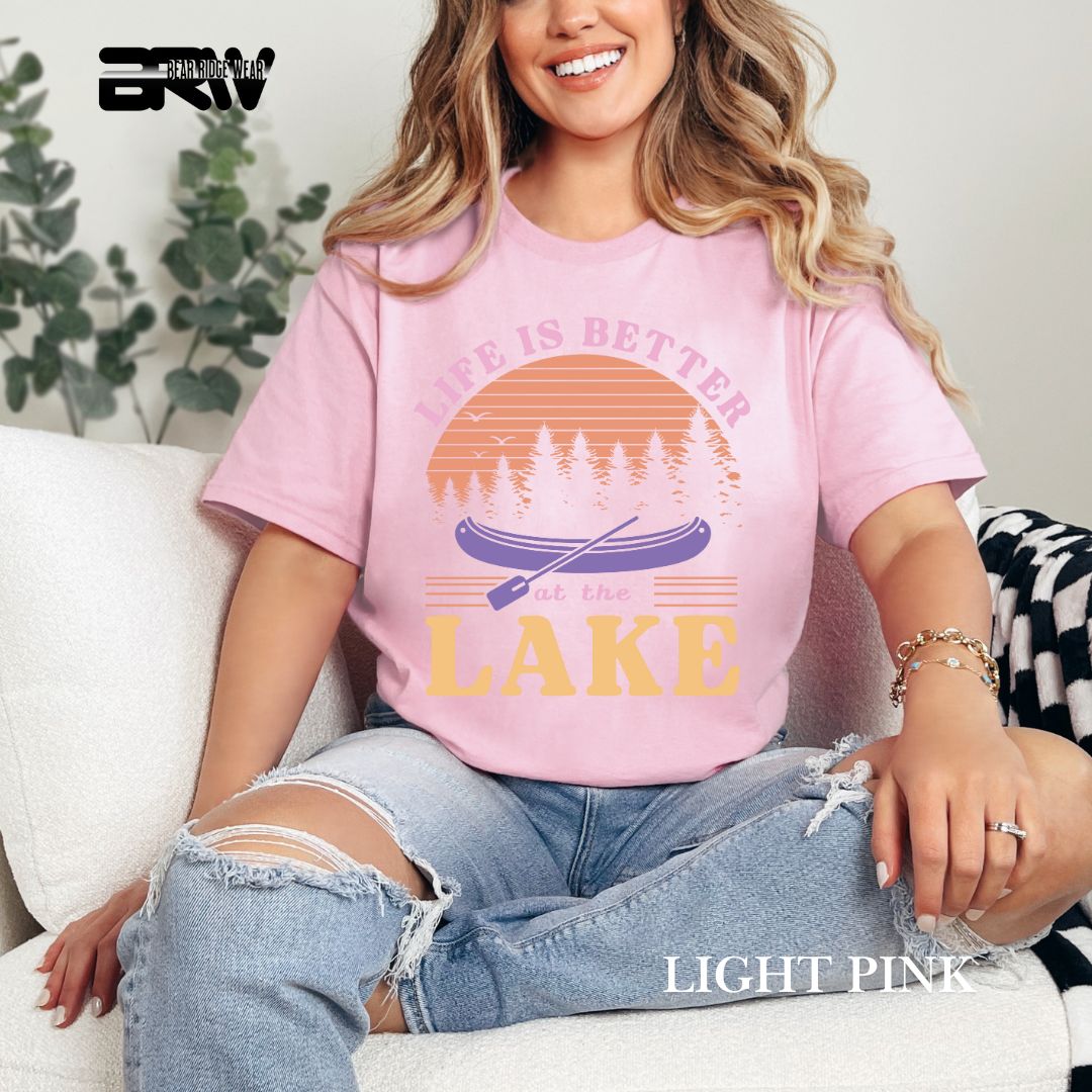 'Life Is Better At The Lake' 2 Summer Tee