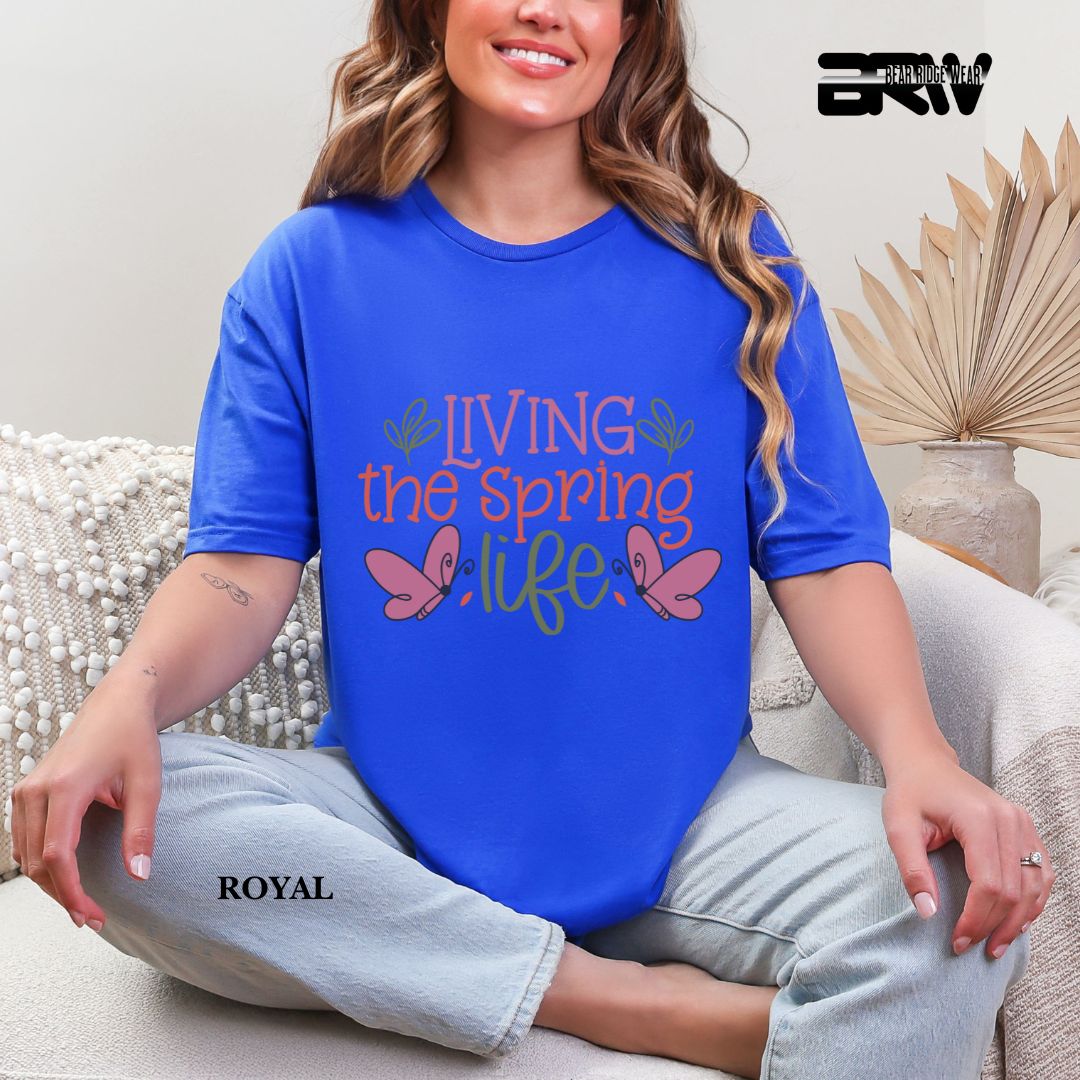 'Living The Spring Life' Spring Tee 3
