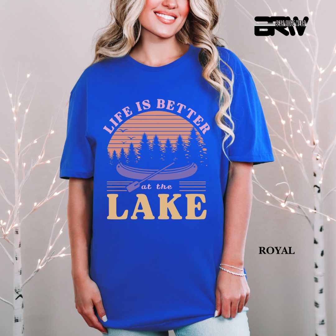 'Life Is Better At The Lake' 3 Summer Tee
