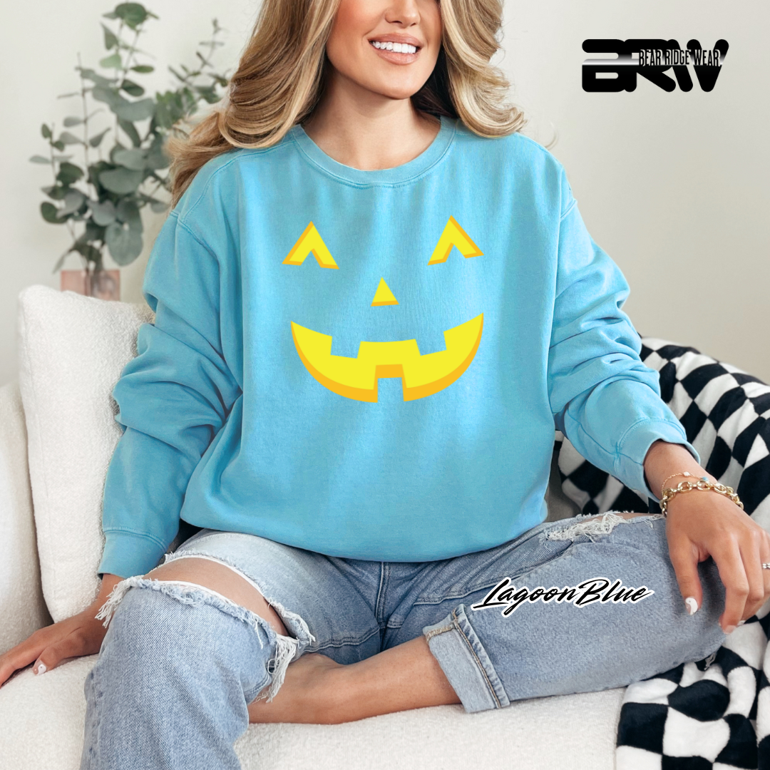 'Jack o Lantern' Fall Crewneck Sweatshirt