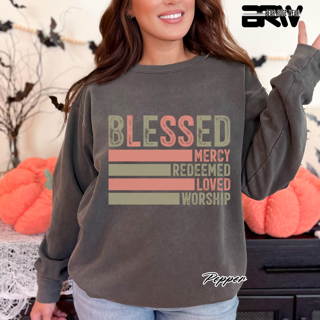 'Blessed' Faith Long-Sleeve Tee