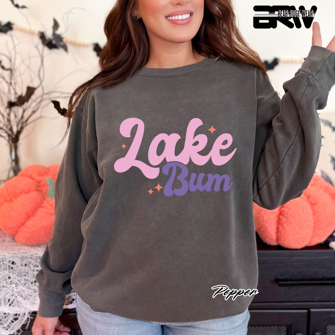 'Lake Bum' Summer Crewneck Sweatshirt