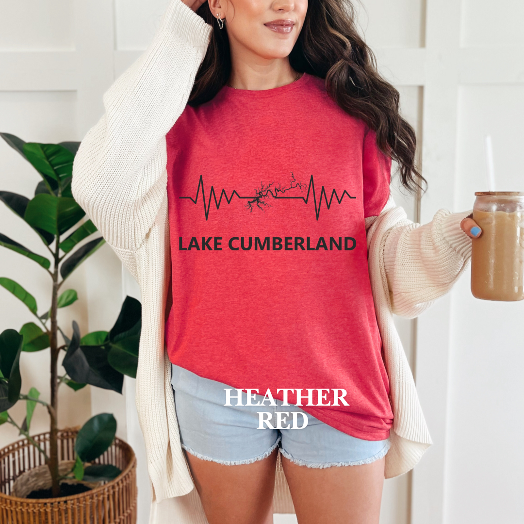 "Lake Cumberland Map" Tee