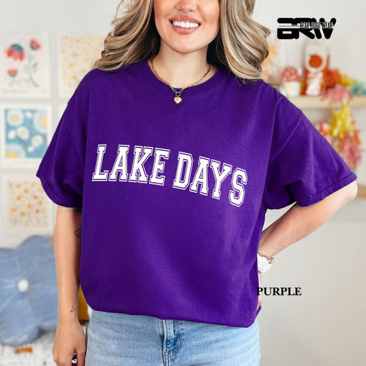 'Lake Days' 3 Summer Tee