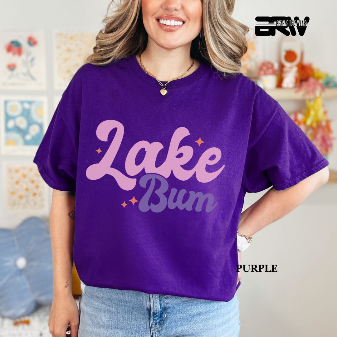 'Lake Bum' 3 Summer Tee