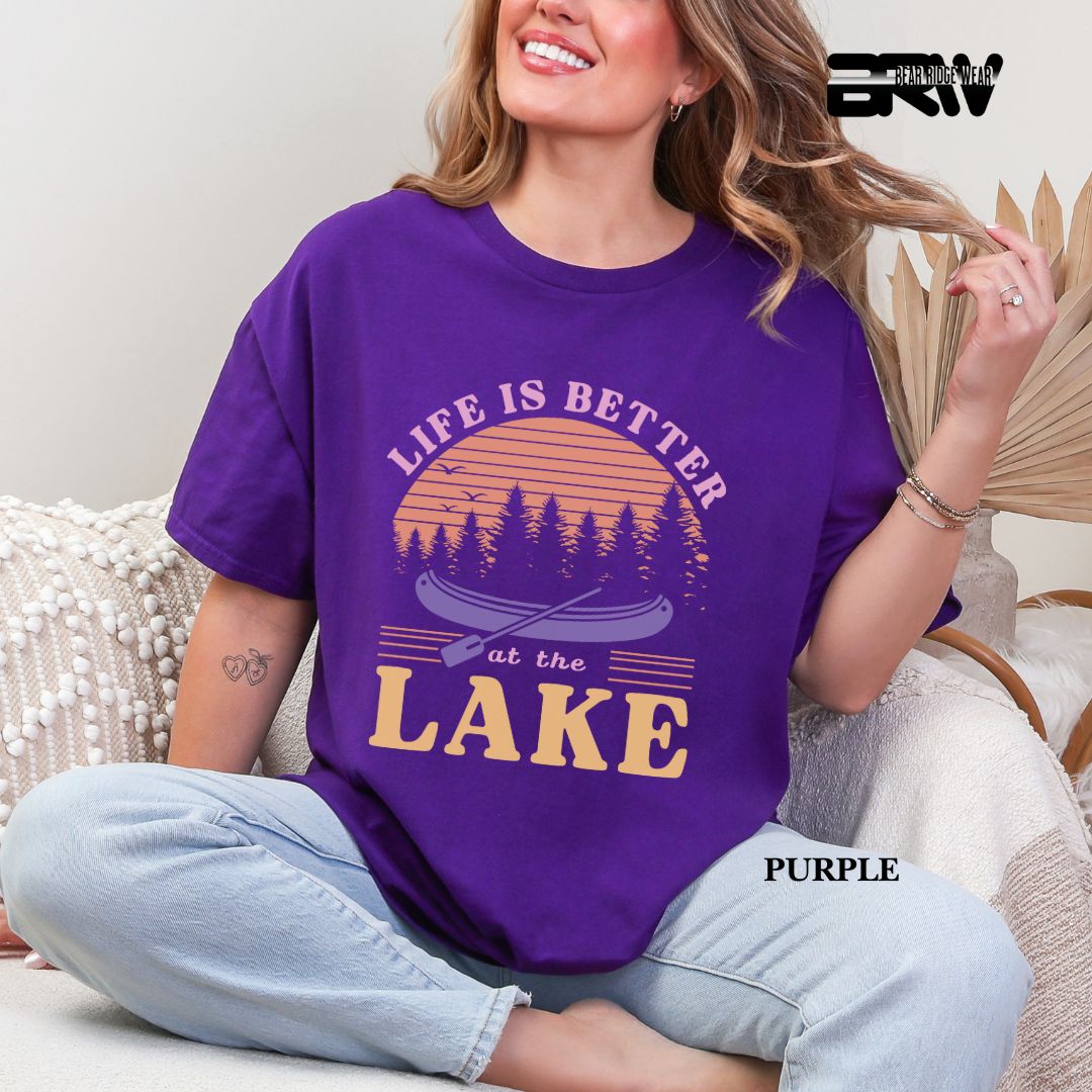'Life Is Better At The Lake' 3 Summer Tee