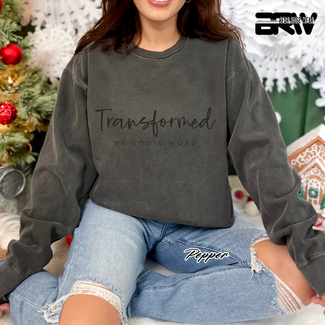 'Transformed' Faith Crewneck Sweatshirt