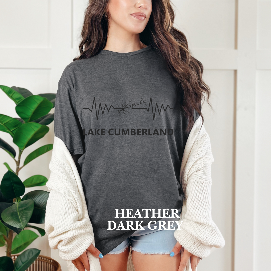 "Lake Cumberland Map" Tee