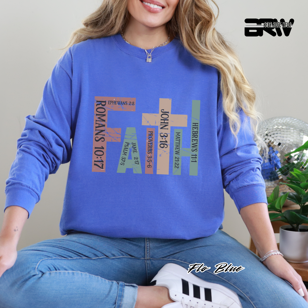 'Faith' Old Long-Sleeve Tee