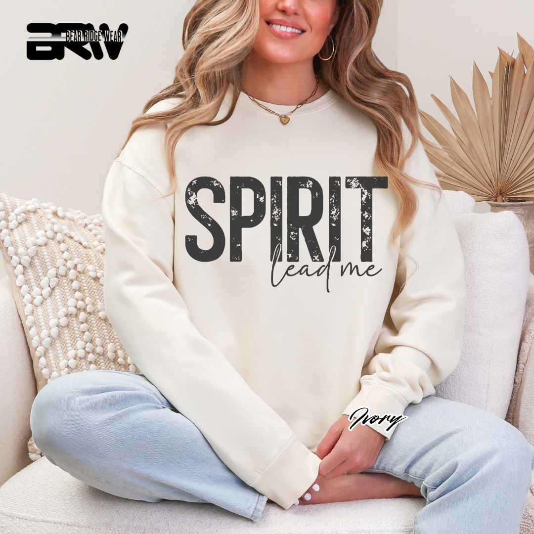 'Spirit Lead Me' Faith Crewneck Sweatshirt