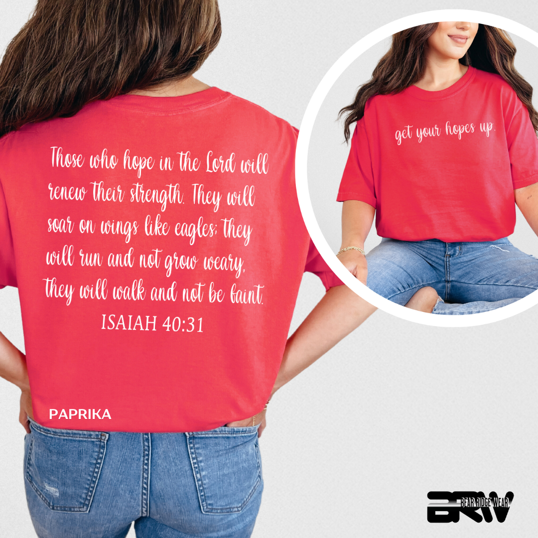 'Get Your Hope Up' Faith Tee