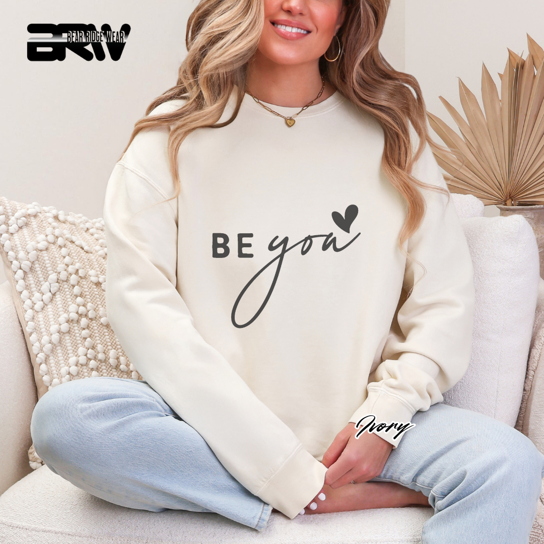 'Be You' Crewneck Sweatshirt