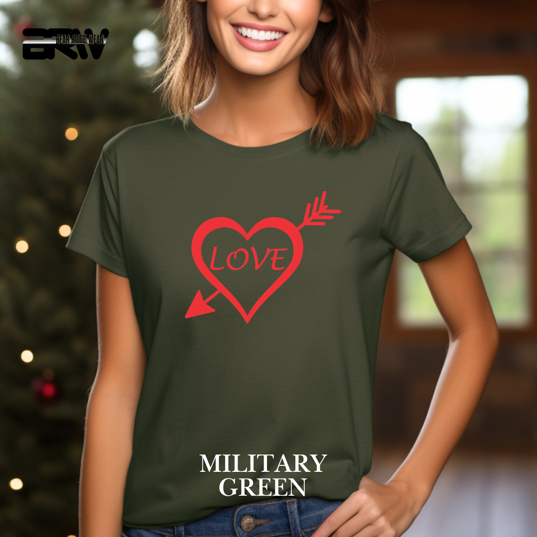 'Heart Pierced by an Arrow' Tee