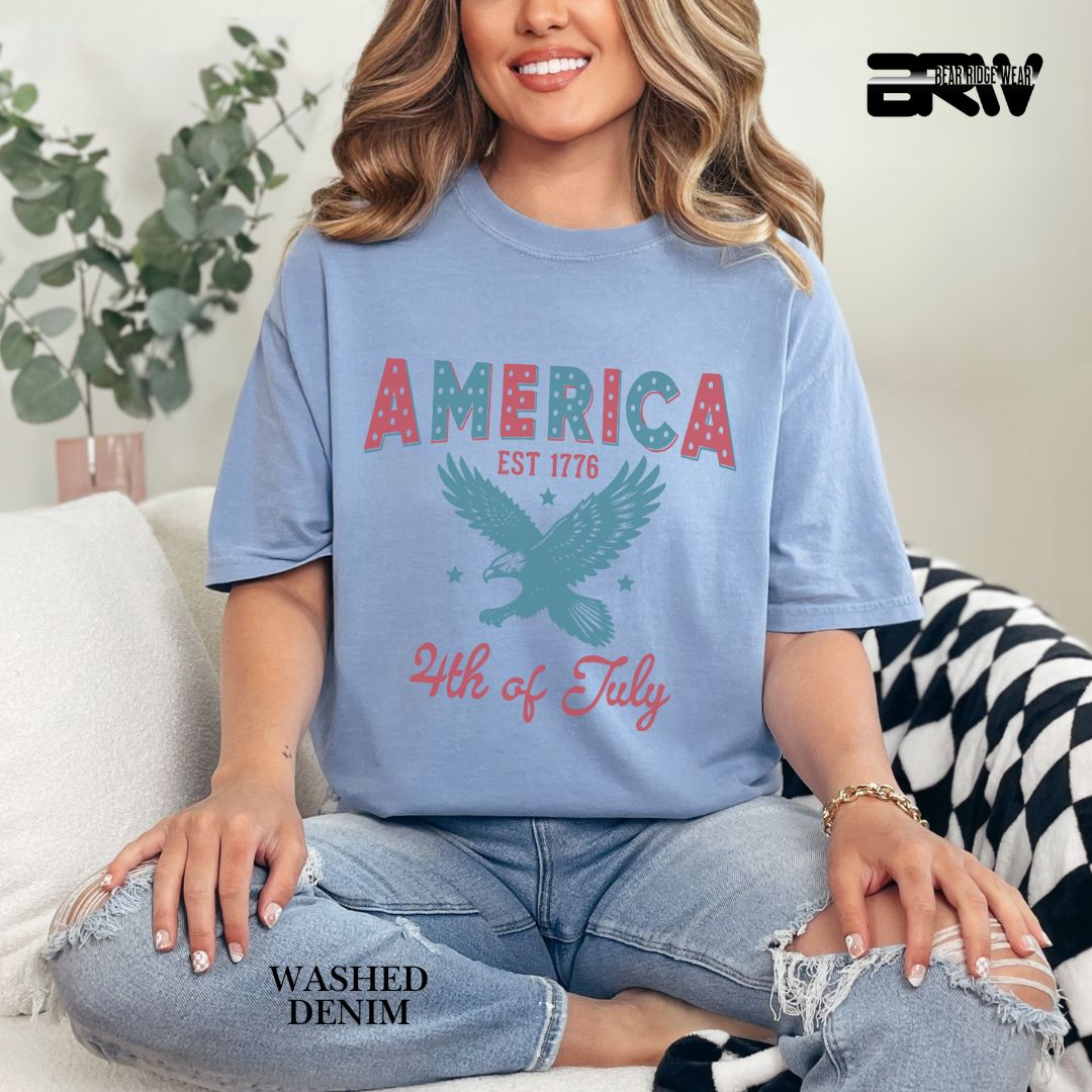 America 1776- Patriotic Tee
