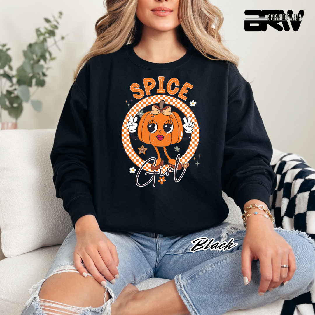 'Spice Girl' Fall Crewneck Sweatshirt