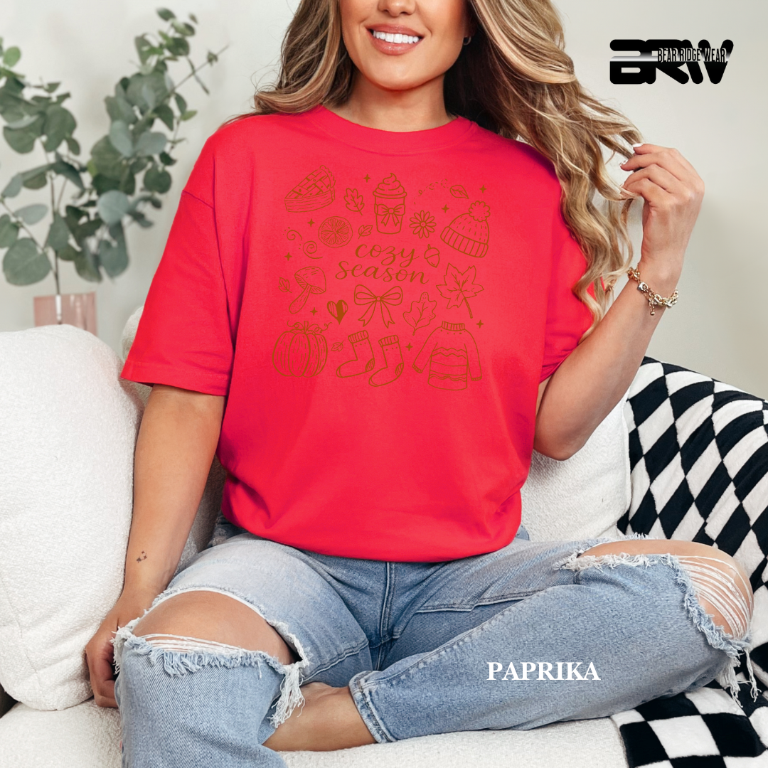 'Cozy Season Fall' Fall Tee