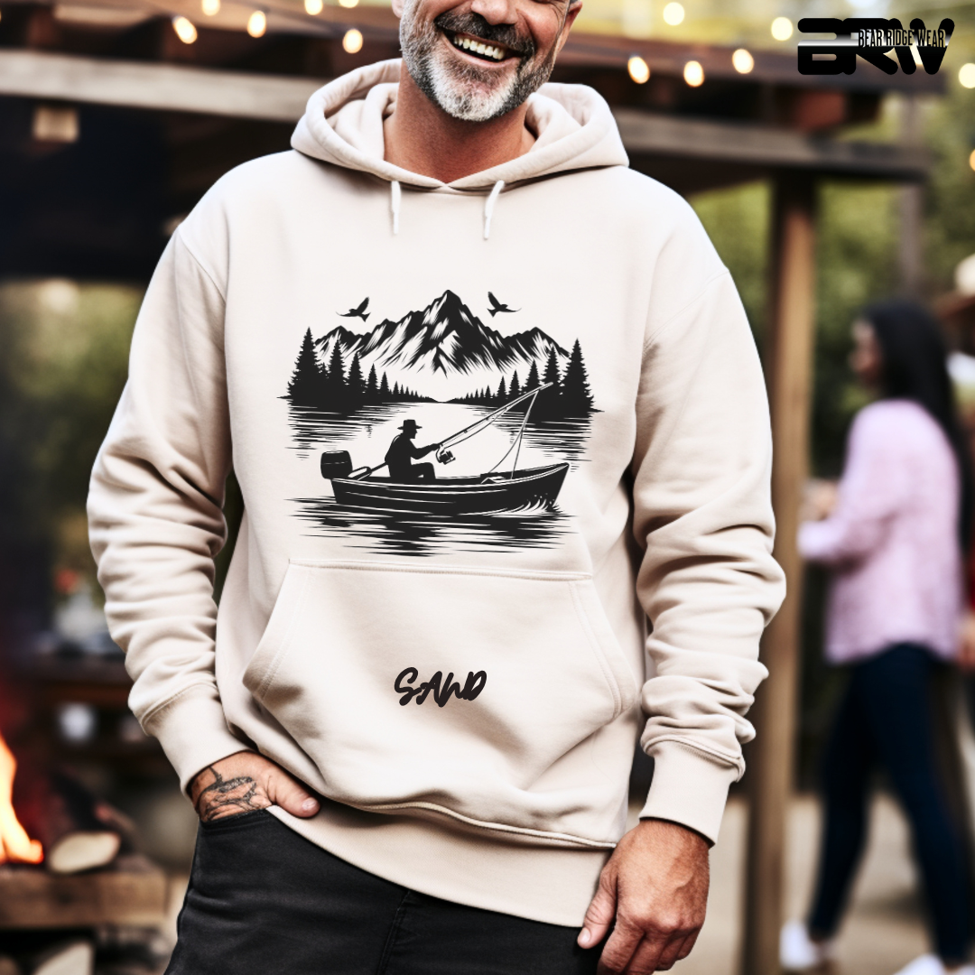 'Boat in a Lake' Hoodie