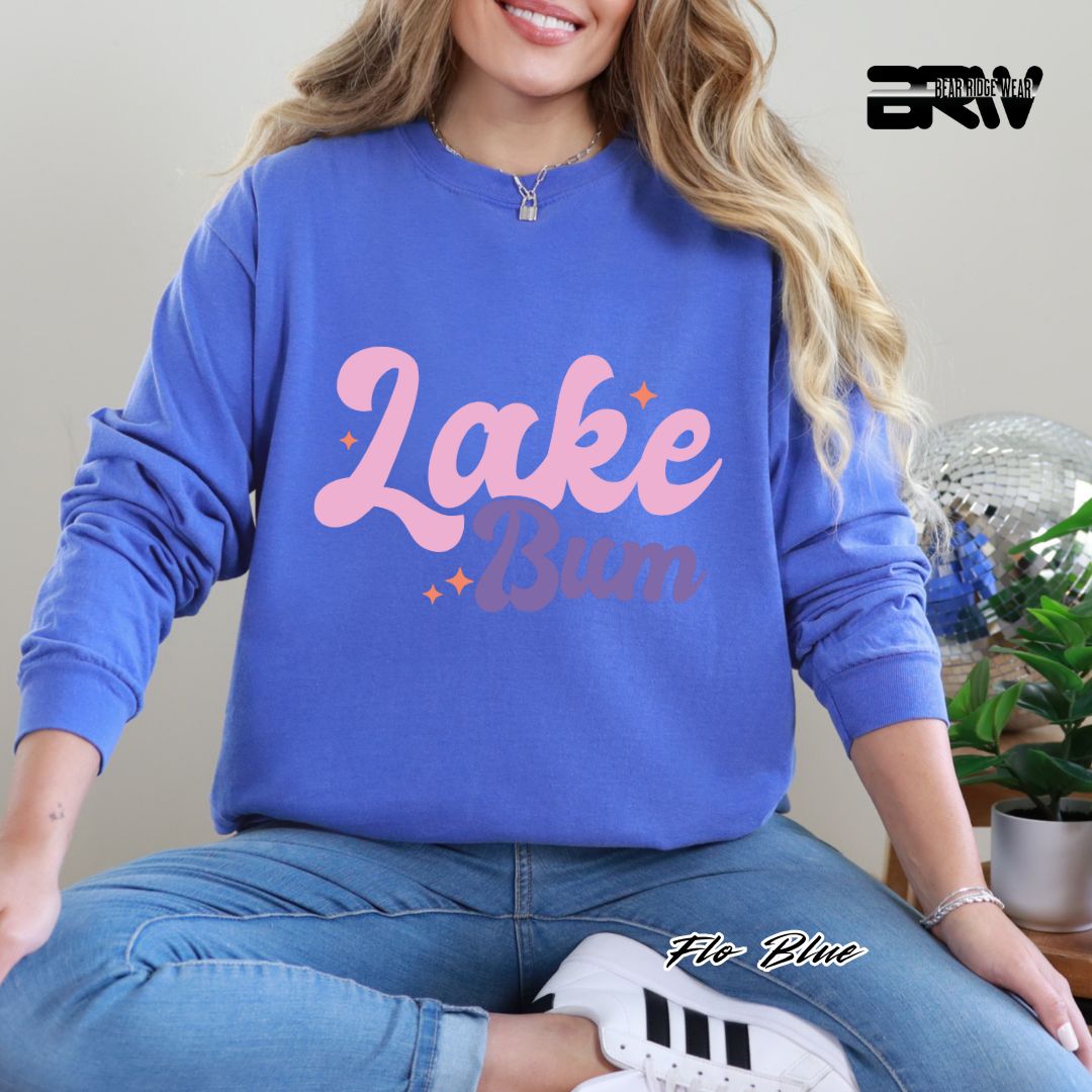 'Lake Bum' Summer Long Sleeve Tee