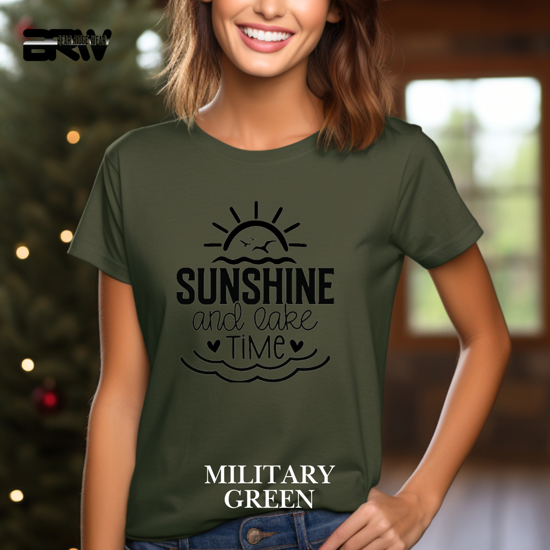 "Sunshine and Lake Time" Tee