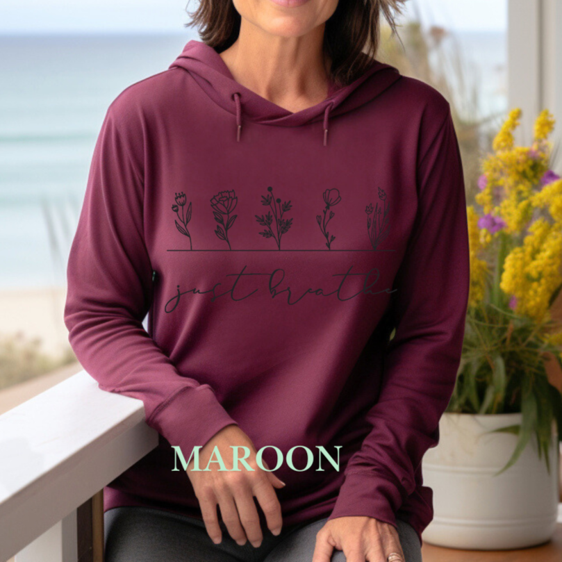 Just Breathe Hoodie