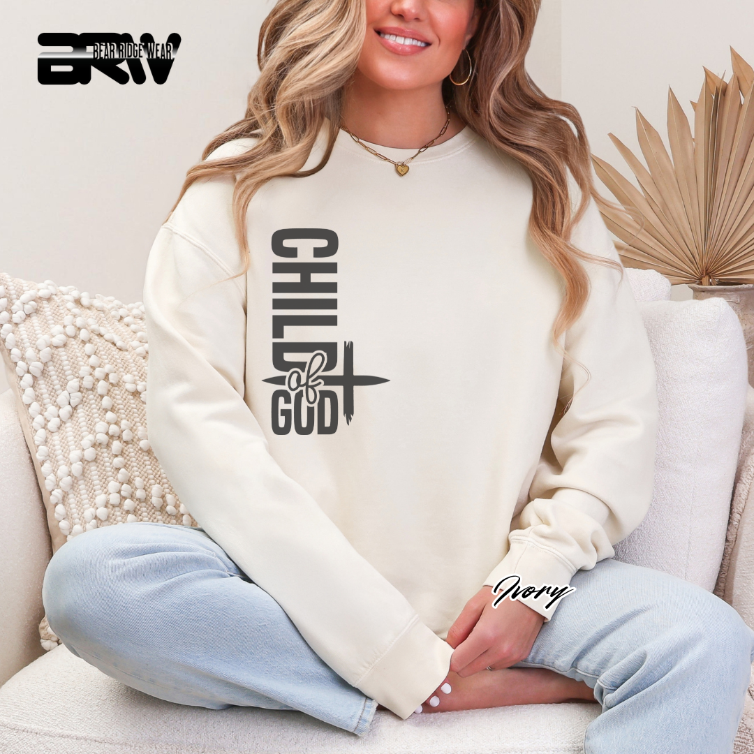 'Child Of God' Faith Crewneck Sweatshirt