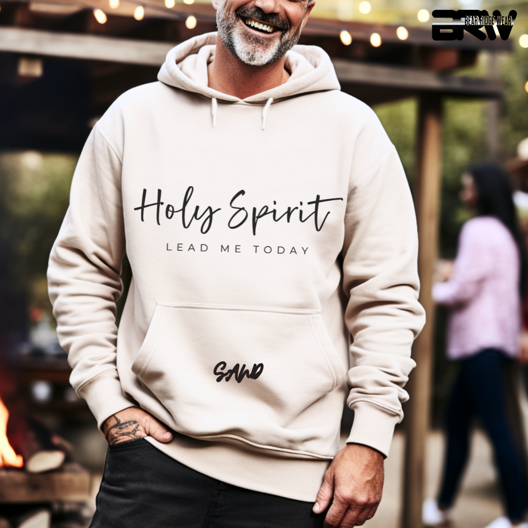 'Holy Spirit Lead Me Today' Faith Hoodie