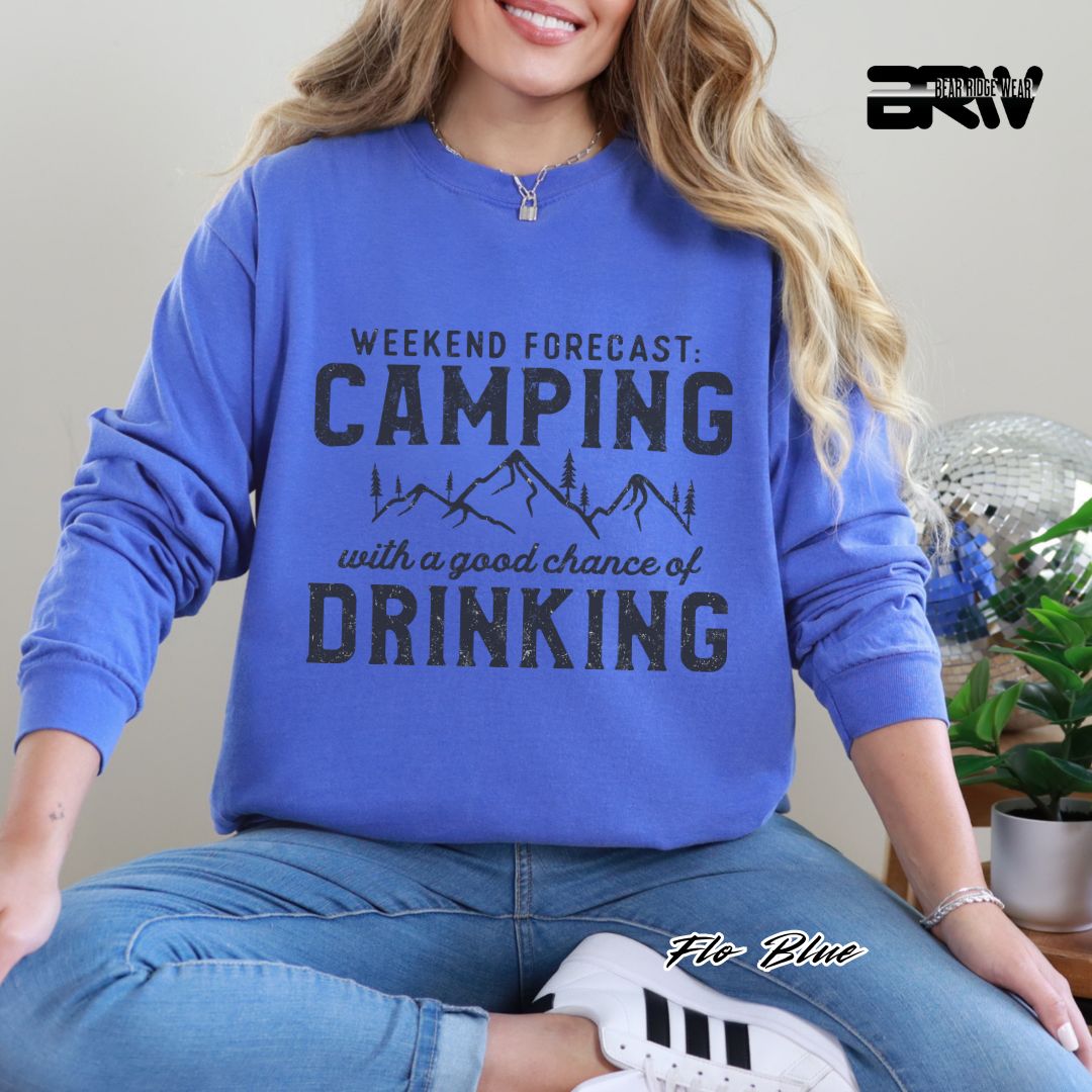 'Weekend Forecast' Summer Long Sleeve Tee