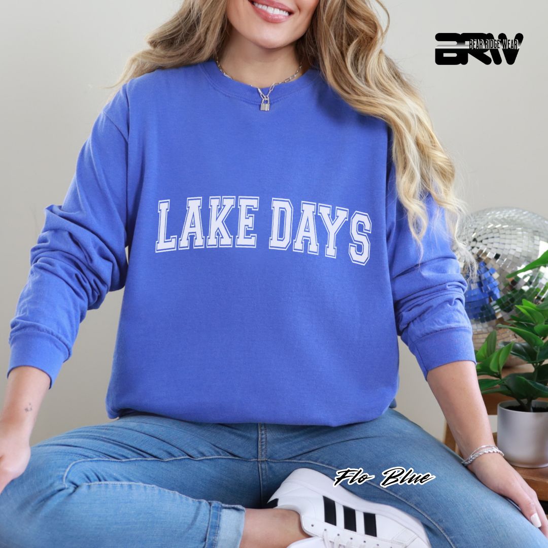'Lake Days' Summer Long Sleeve Tee