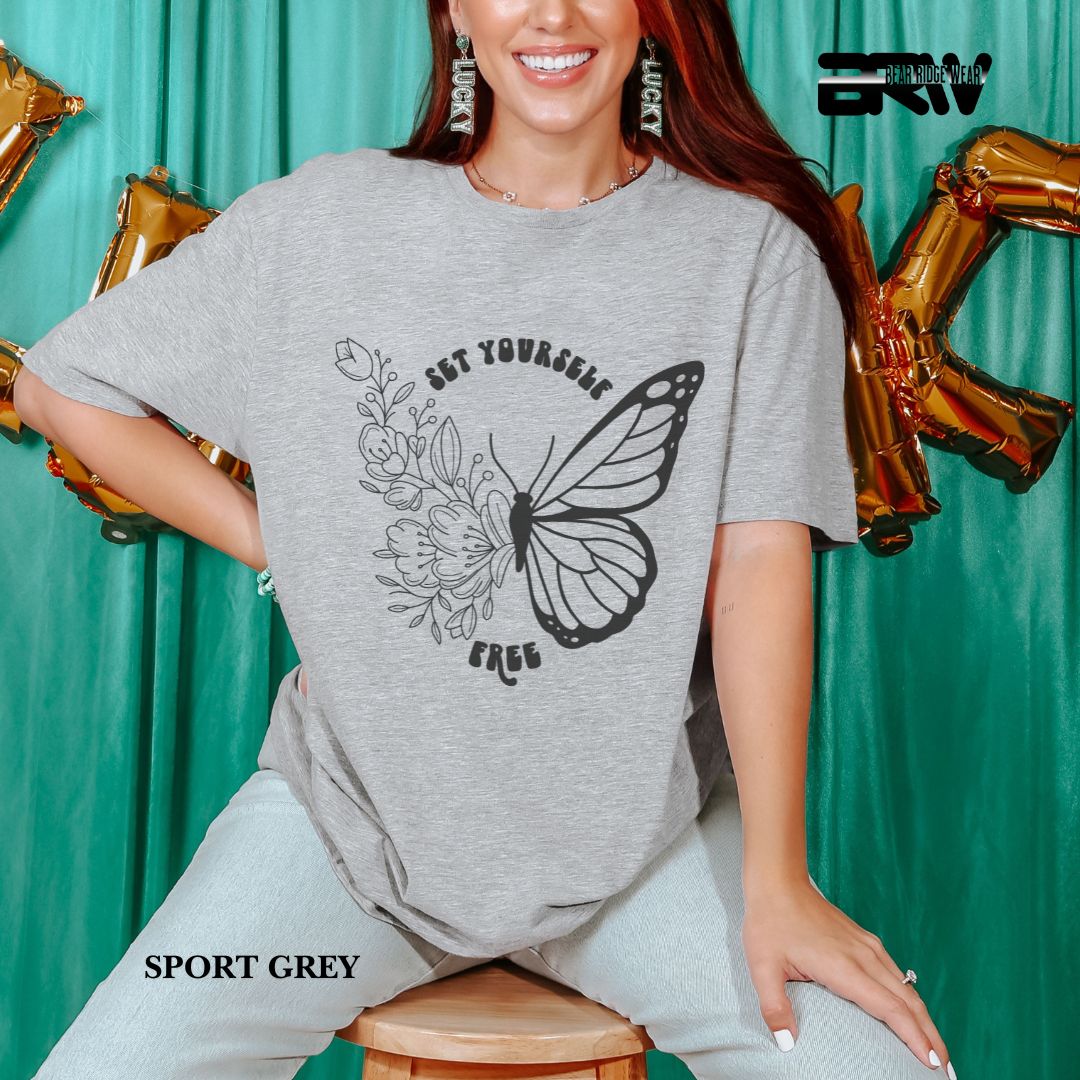 'Set Yourself Free' Spring Tee 3