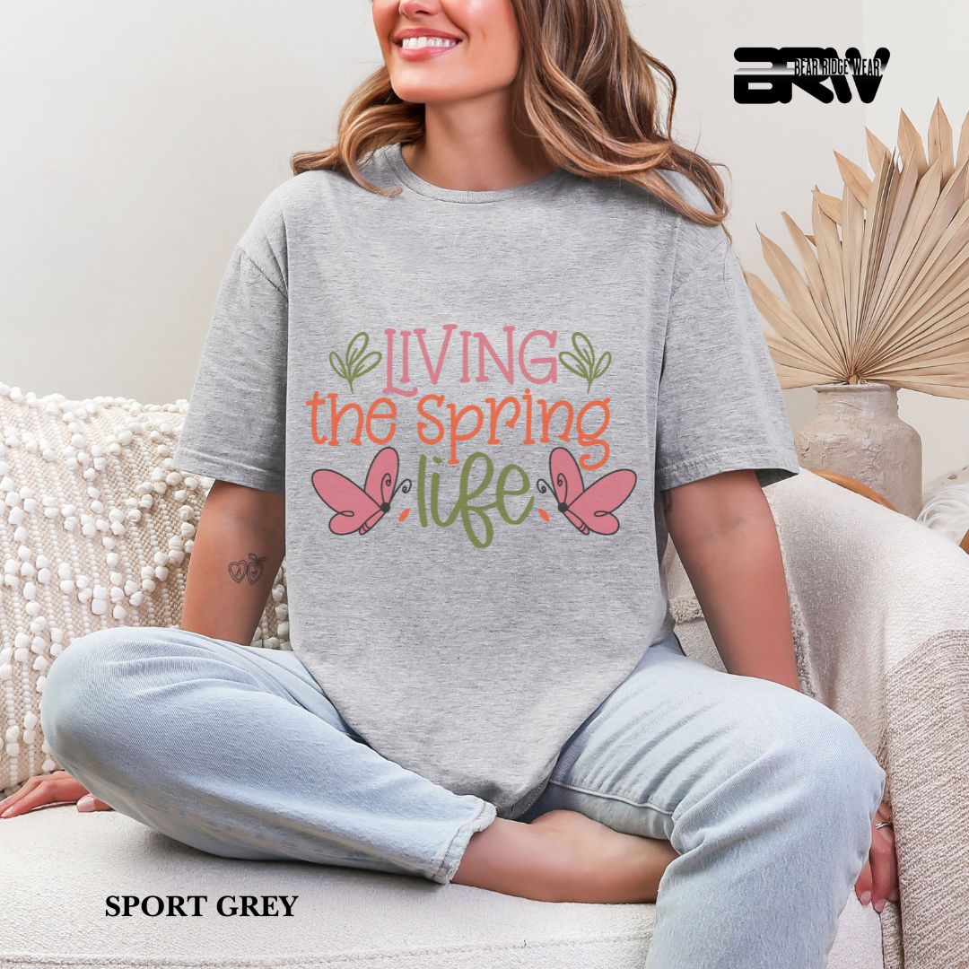 'Living The Spring Life' Spring Tee 3