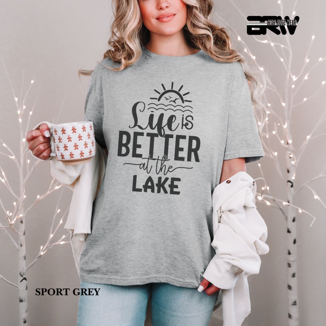 'Life Is Better At The Lake' 3 Summer Tee