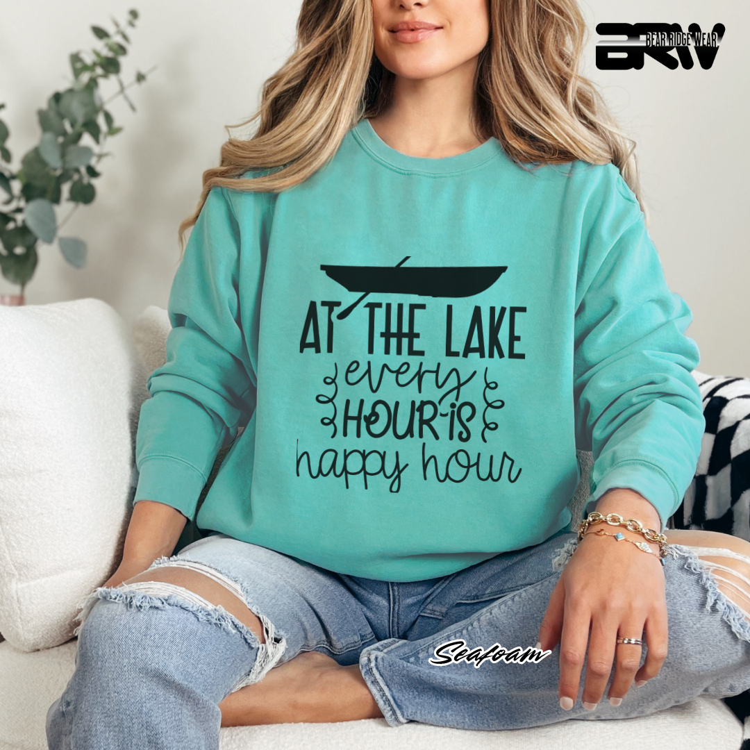 'At The Lake' Crewneck Sweatshirt