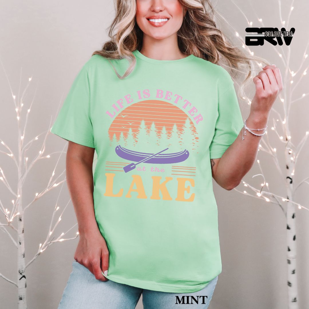 'Life Is Better At The Lake' 2 Summer Tee