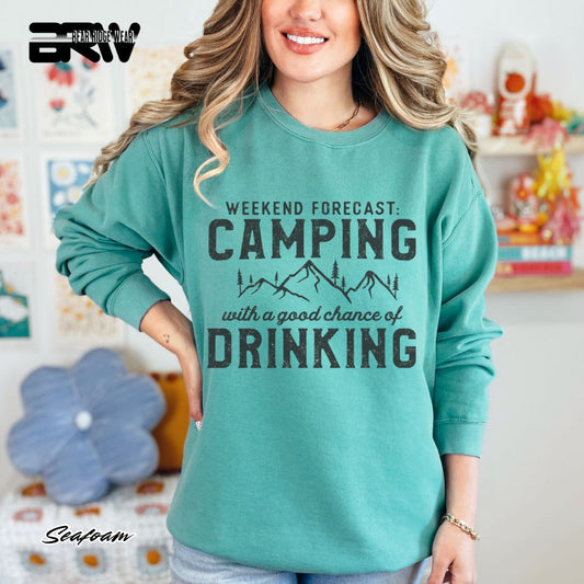 'Weekend Forecast' Summer Long Sleeve Tee