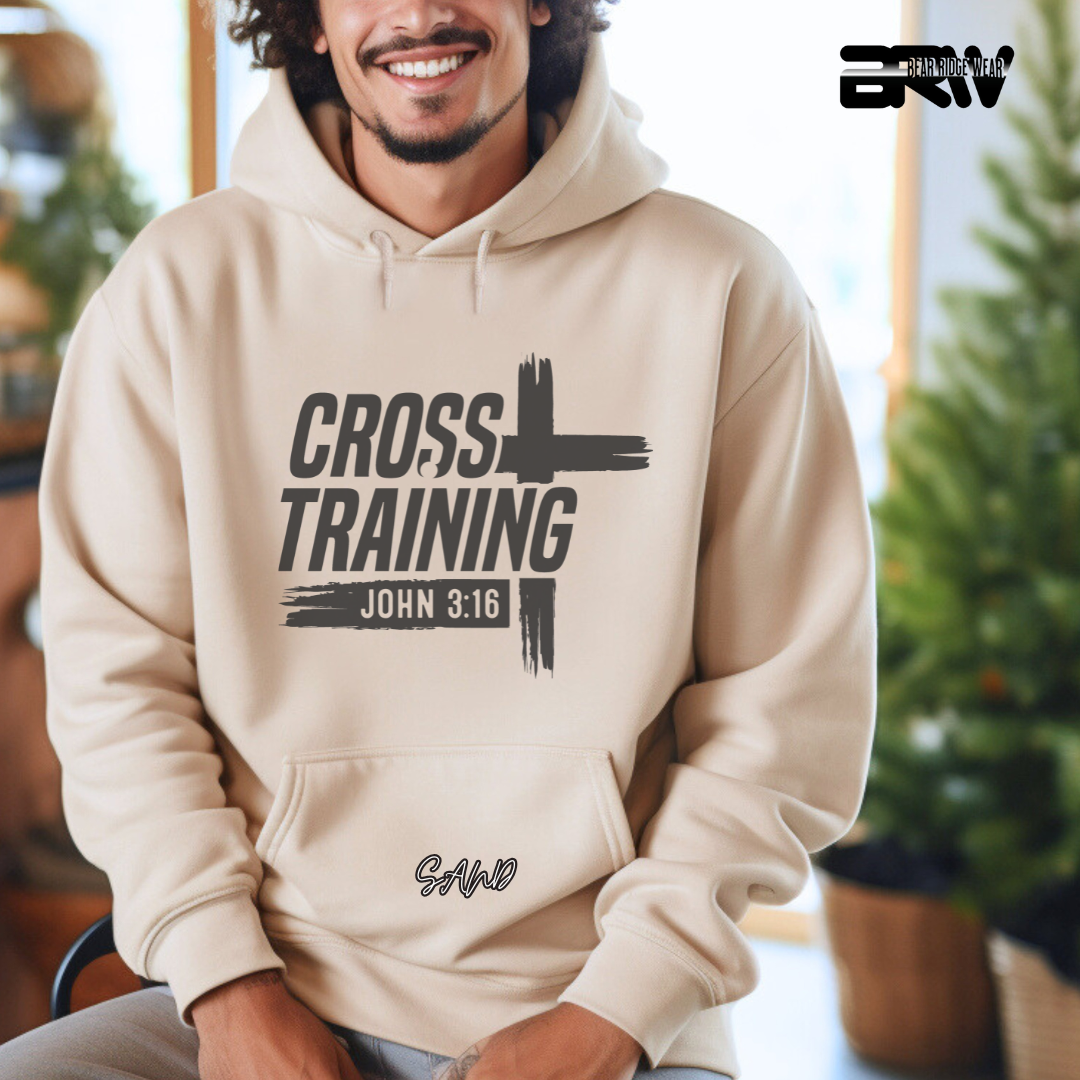 'Cross Training John 3:16' Faith Hoodie
