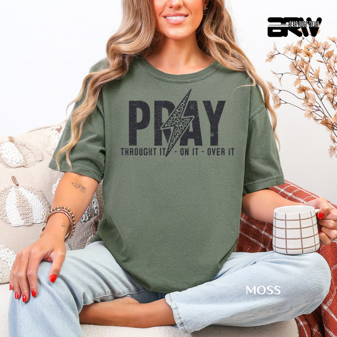 'Pray-Thought it On It' Faith Tee