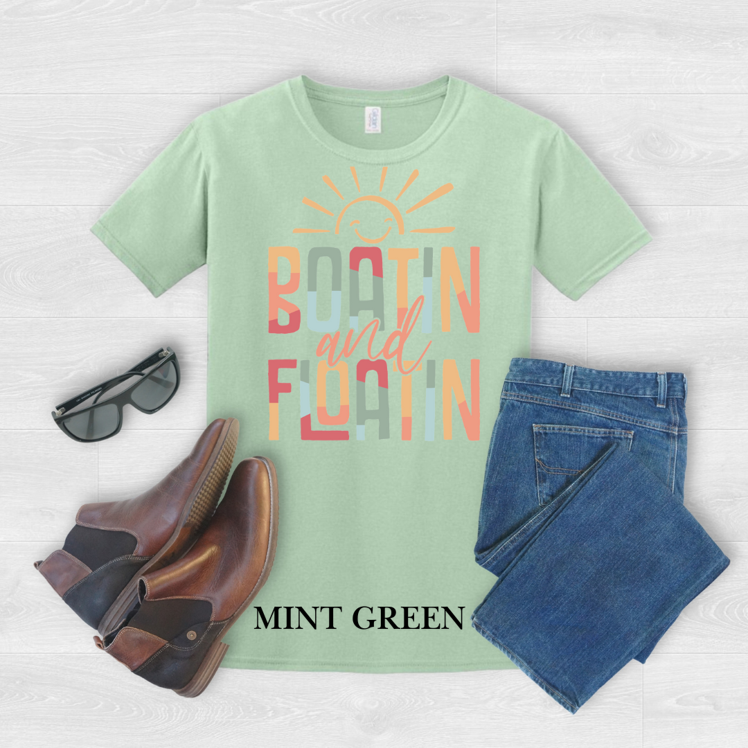 "Boat In Float In" Tee