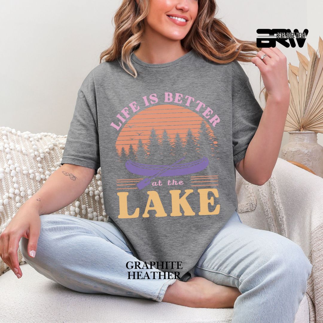 'Life Is Better At The Lake' 2 Summer Tee