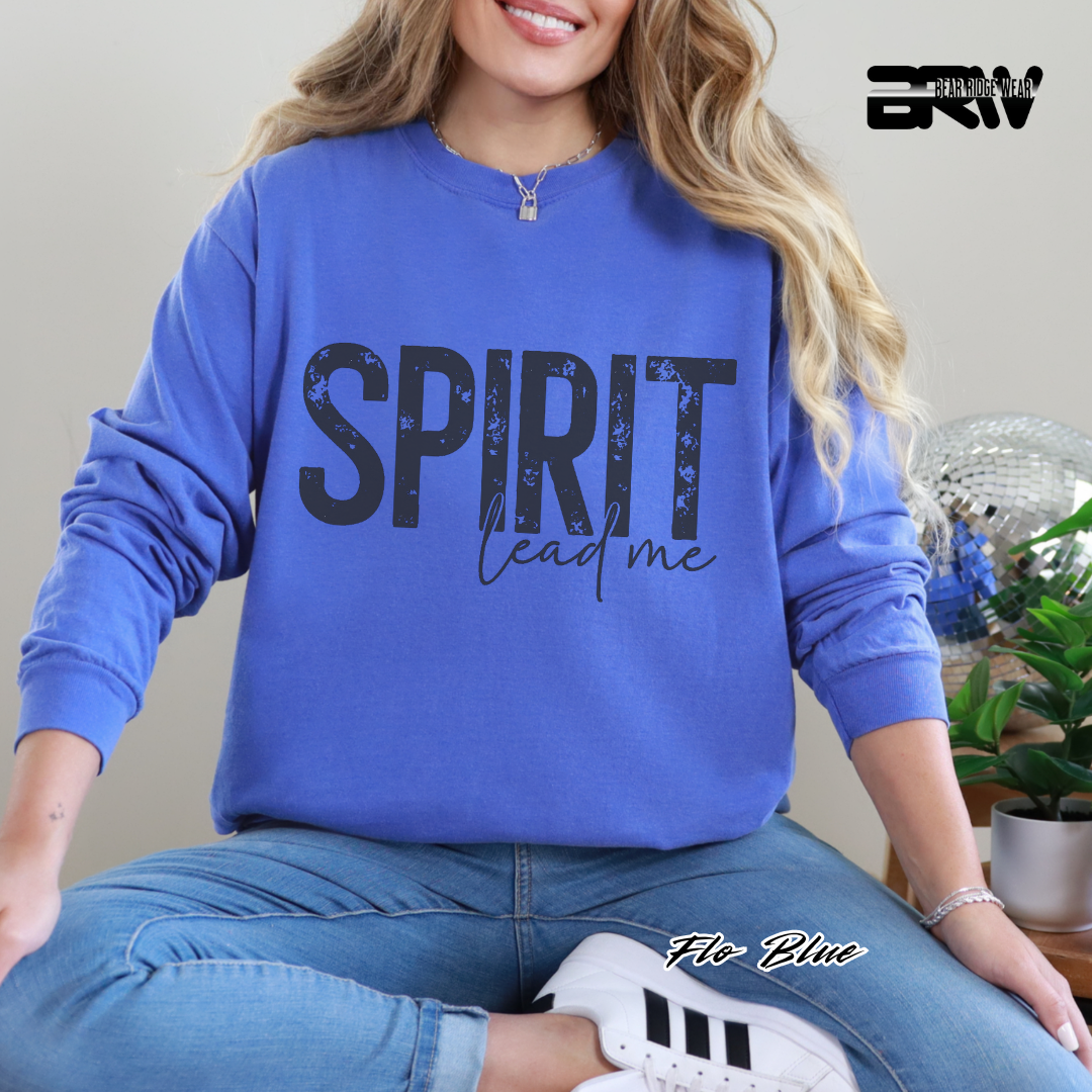 'Spirit Lead Me' Long-Sleeve Faith Tee