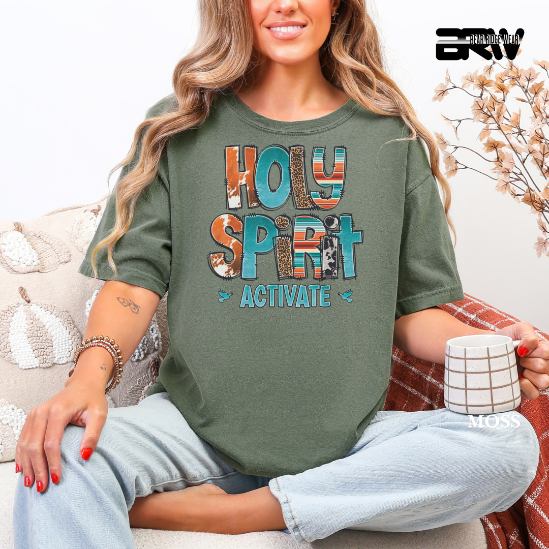 'Holy Spirit Activate' Faith Tee