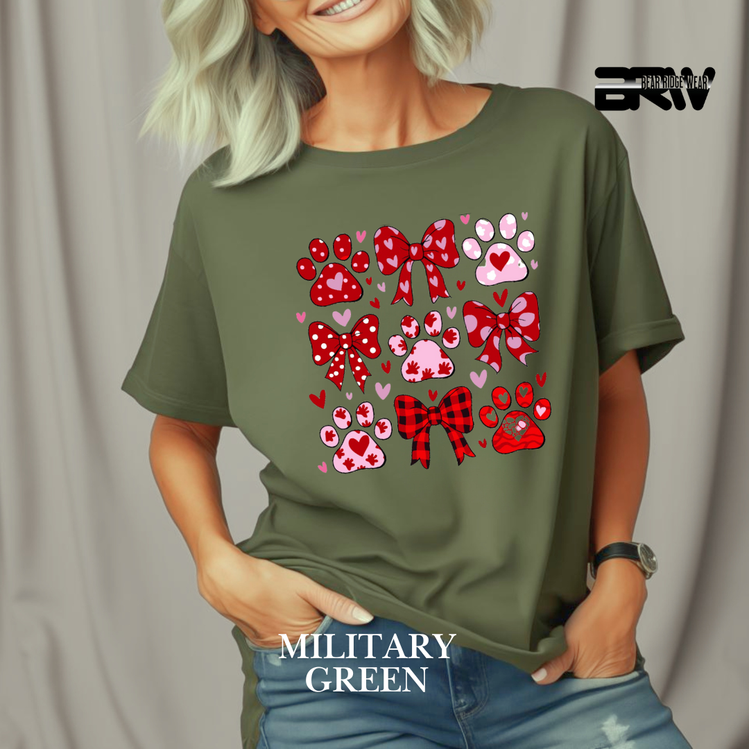 'Dog Paw' Tee