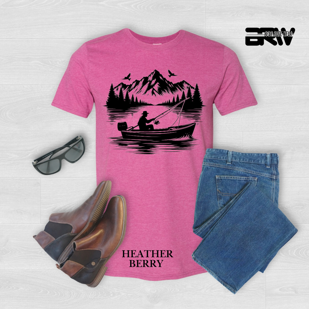 "Boat In the Lake" Tee