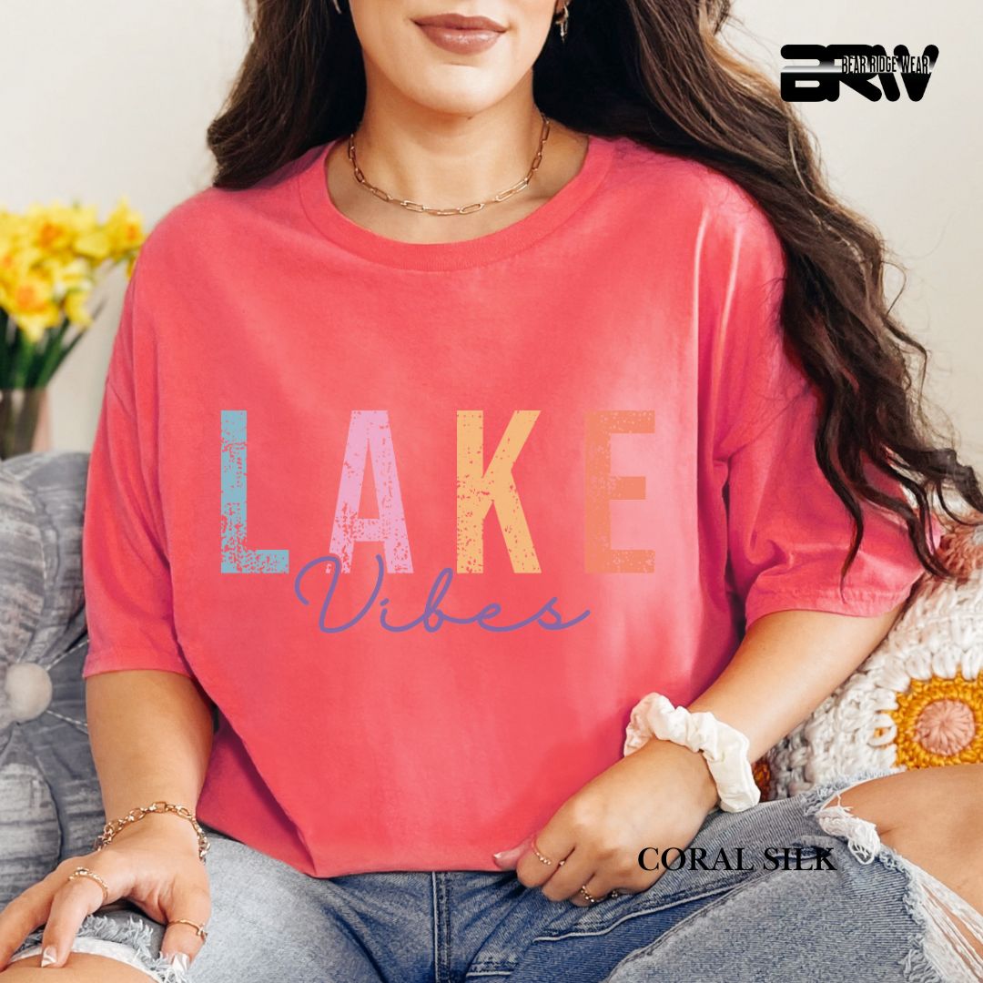 'Lake Vibes'  Summer Tee