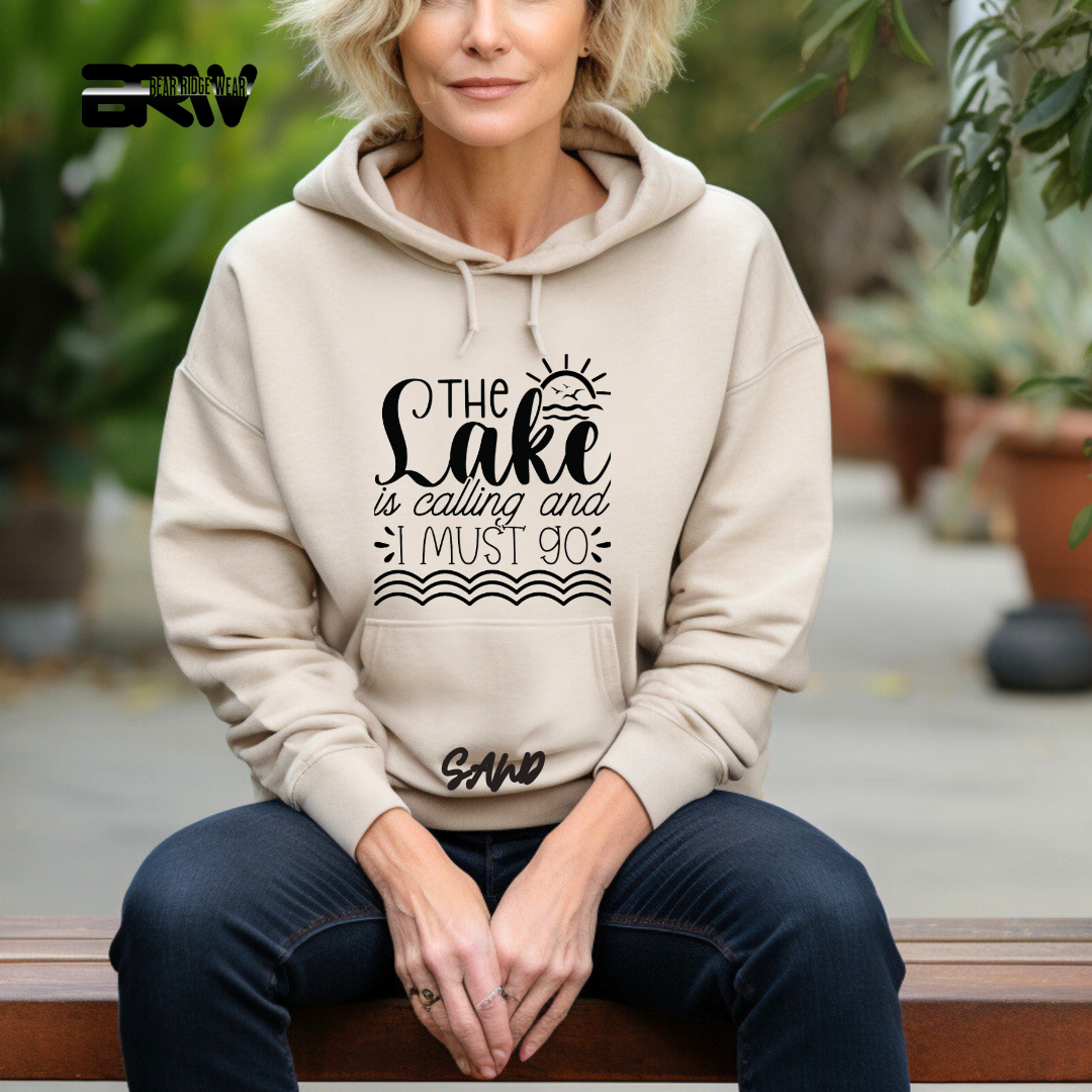 'The Lake is calling I must go' Hoodie