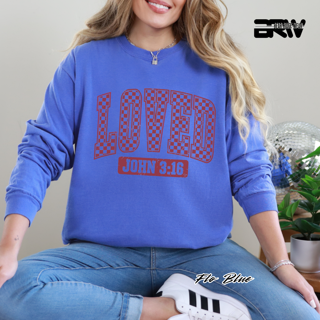 'Loved' Faith Long-Sleeve Tee
