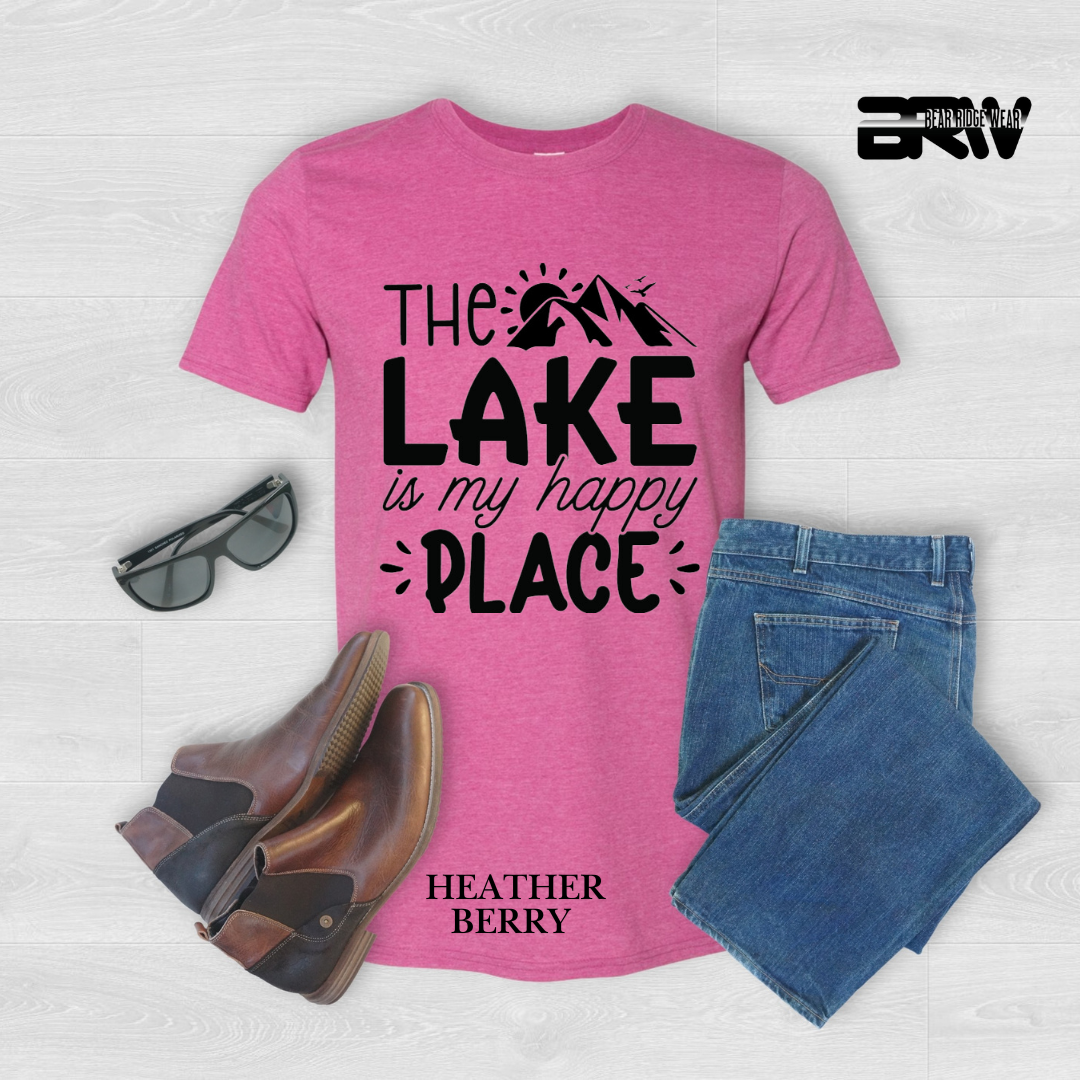 "The Lake is My Happy Place" Tee