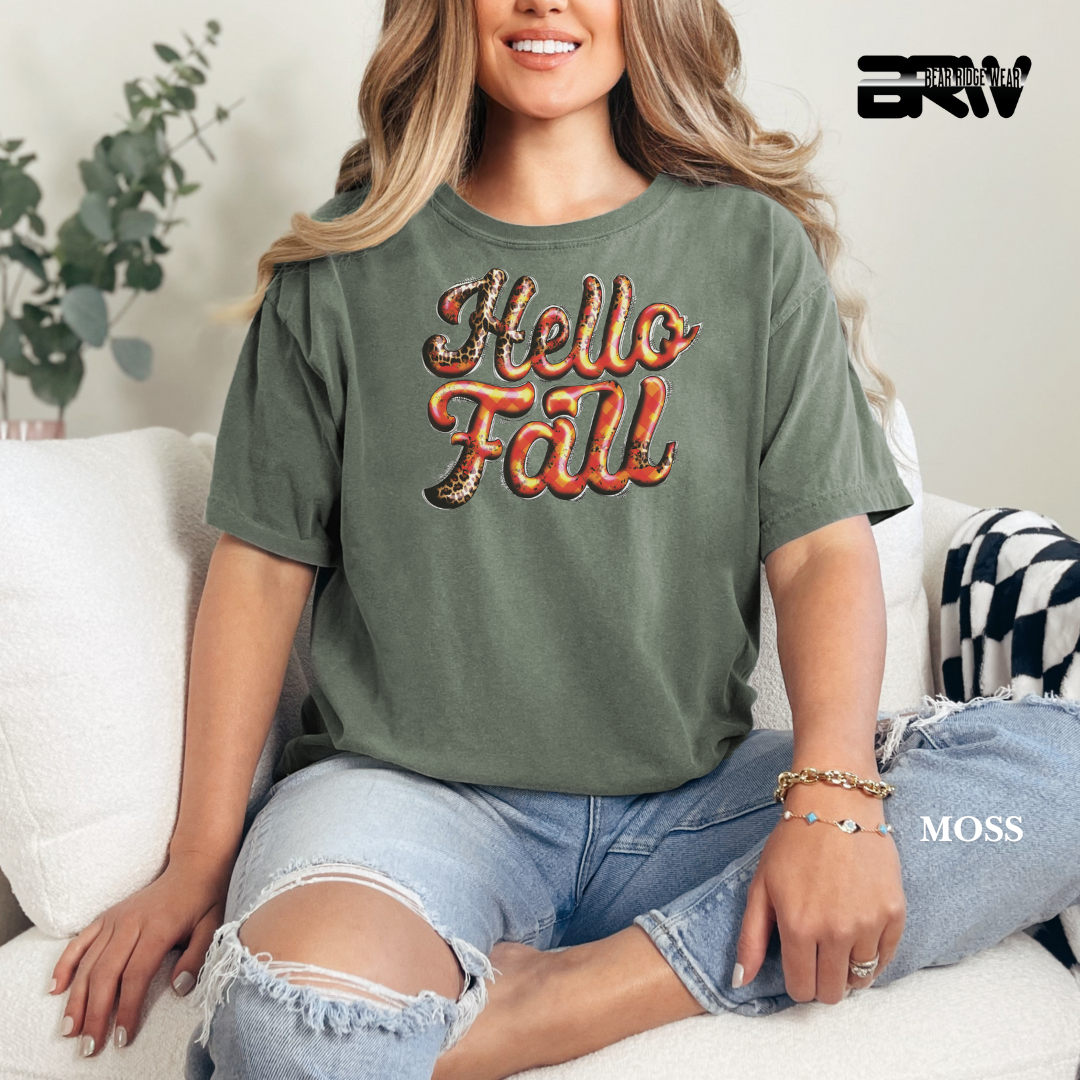 'Hello Fall' Fall Tee